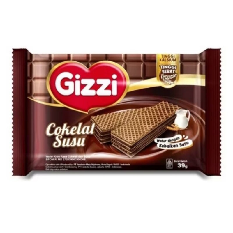 

Gizzi Wafer Coklat Susu