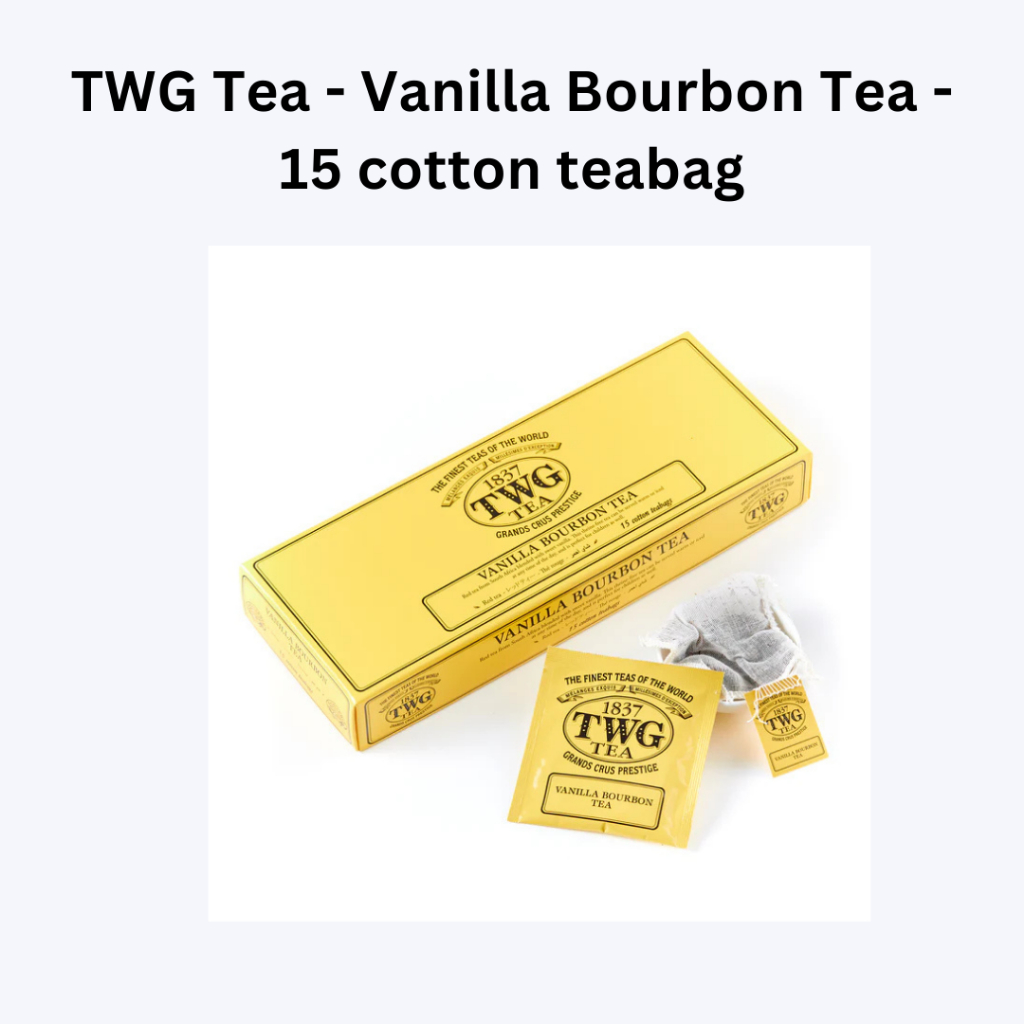 

TWG Tea - Vanilla Bourbon Tea - 15 cotton teabag
