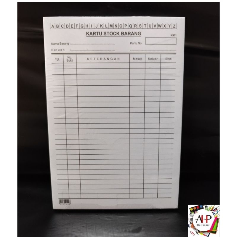 

Kartu stock polos 1/2 Folio