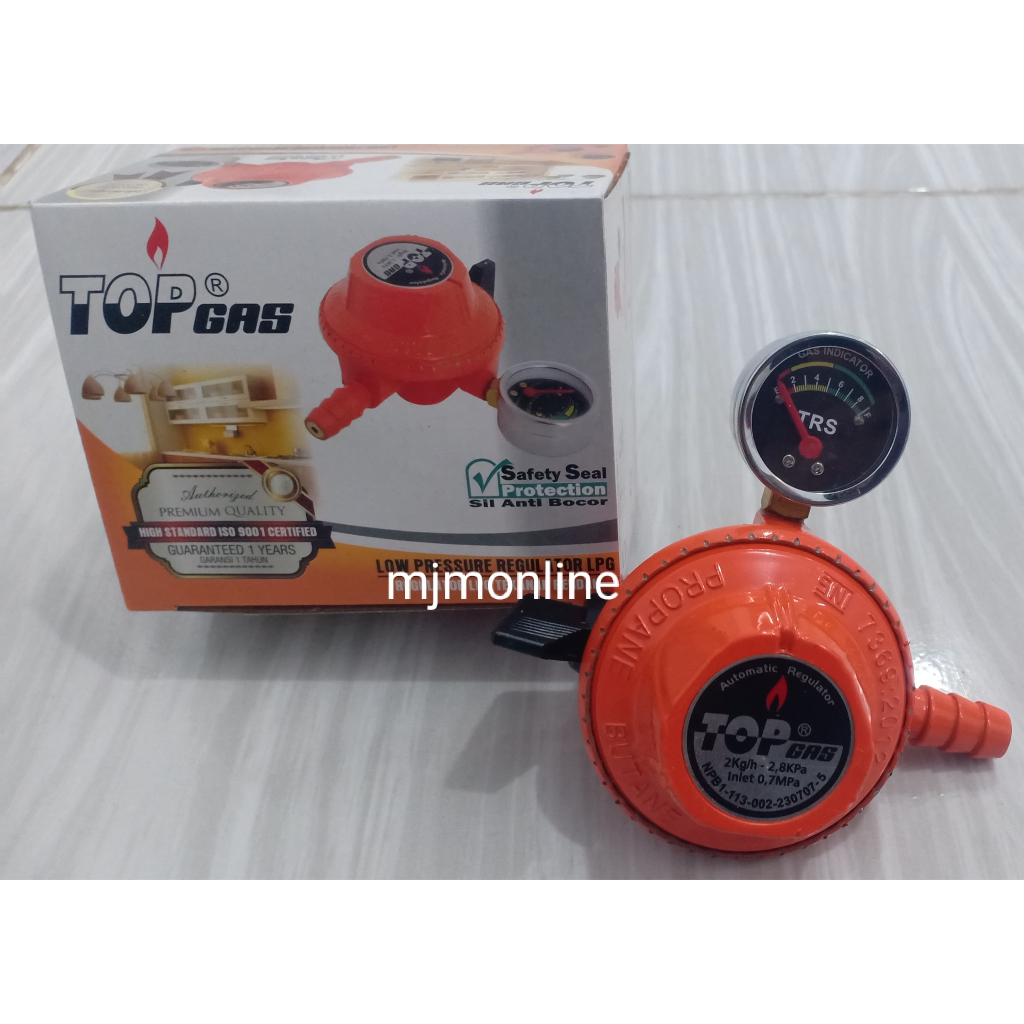 Regulator Gas LPG Tekanan Rendah TOP GAS | Topgas