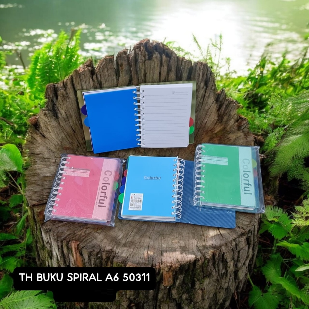 

BUKU SPIRAL A6 /NOTEBOOK 50311