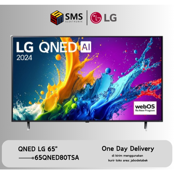 LG 65QNED80 65QNED80TSA 4K UHD QNED Smart TV 65 Inch // LG QNED