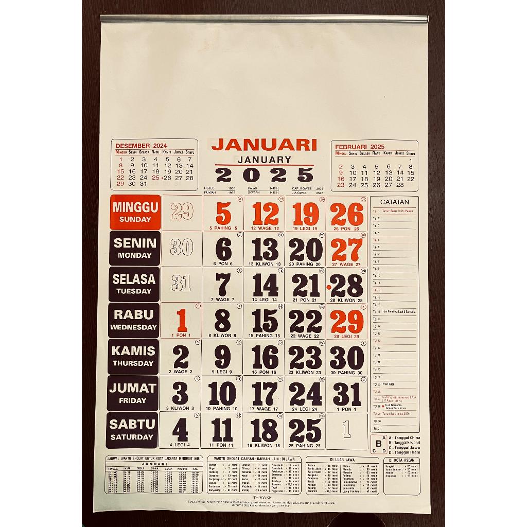 

GRAMEDIA BENGKULU - CALENDER 2025