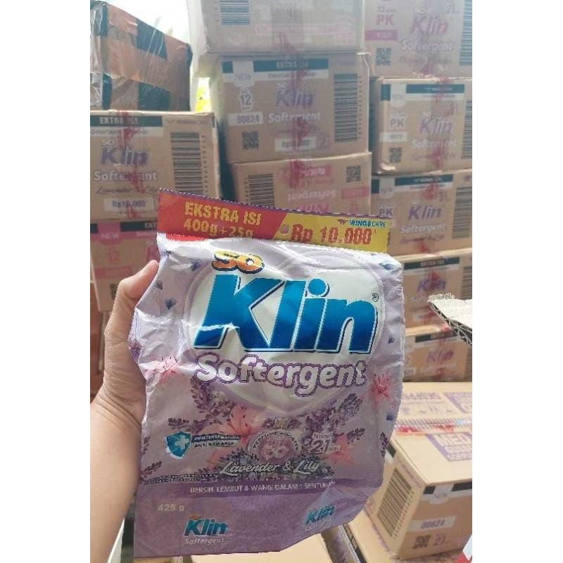 Detergen soklin bubuk 10 ribuan 1 dus isi 12 pcs