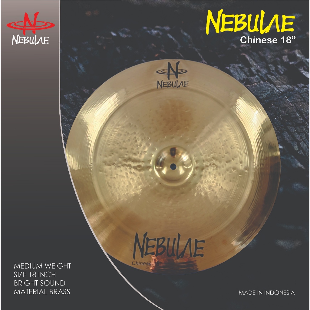 Nebulae Cymbal Chinese 18" | Cymbal Brass / Kuningan
