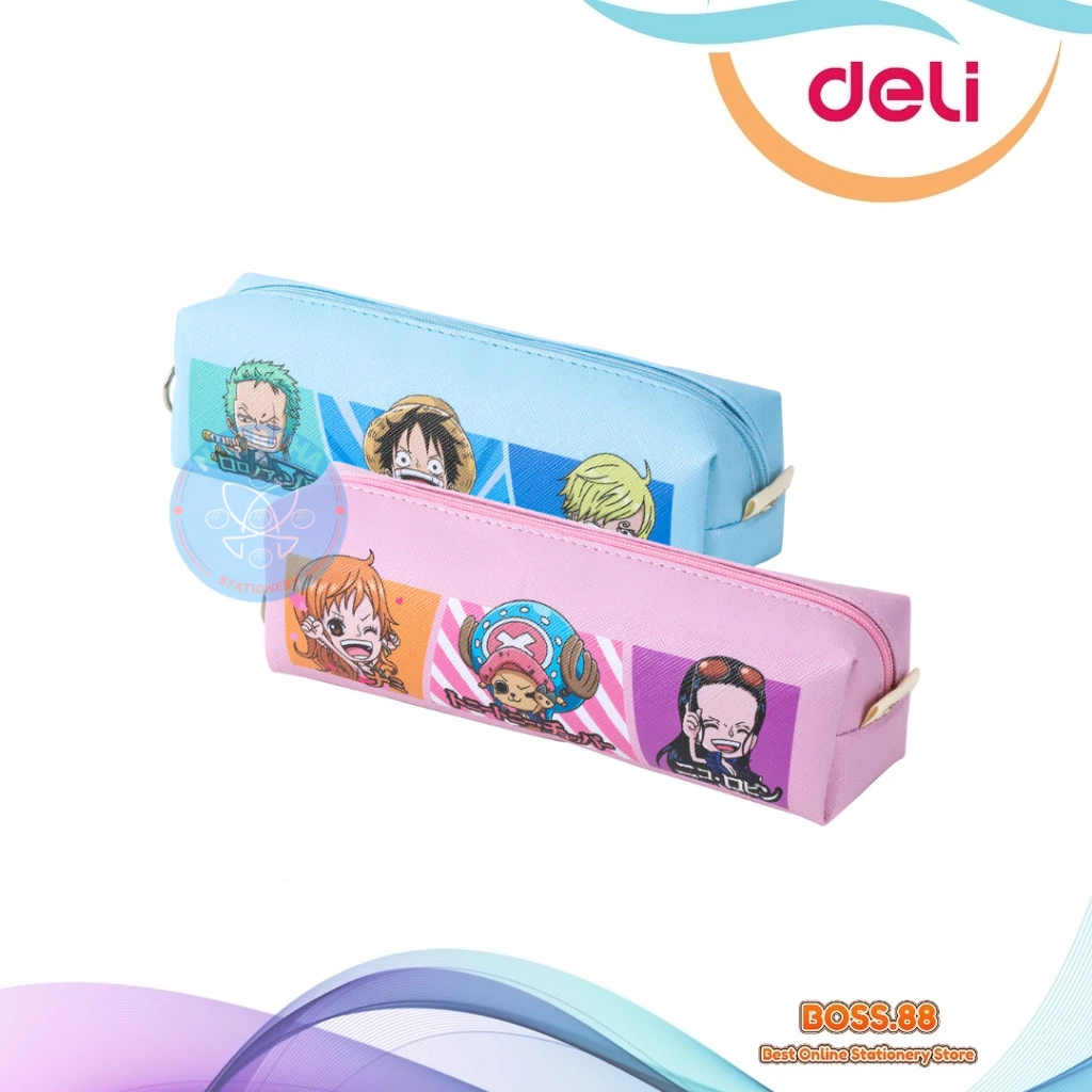

PENCIL CASE / TEMPAT PENSIL RIT DELI H-912 (1 PCS)