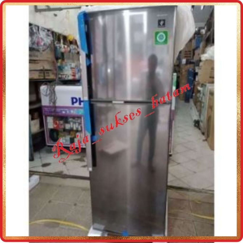 Kulkas 2 Pintu SHARP SJ 420GP SD Plasmacluster Ion khusus batam