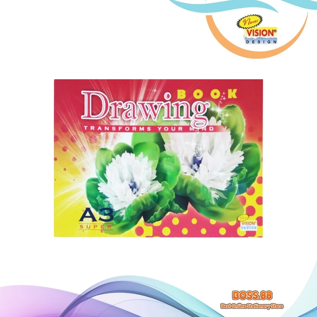 

DRAWING BOOK / BUKU GAMBAR A3 VISION (1 PCS)