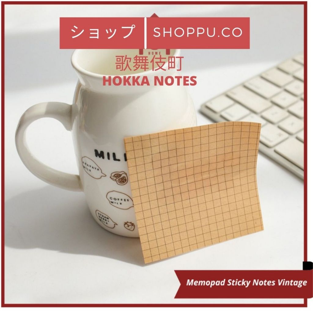 

Hokka Notes / Memopad / Memo / Sticky Notes - Shoppu