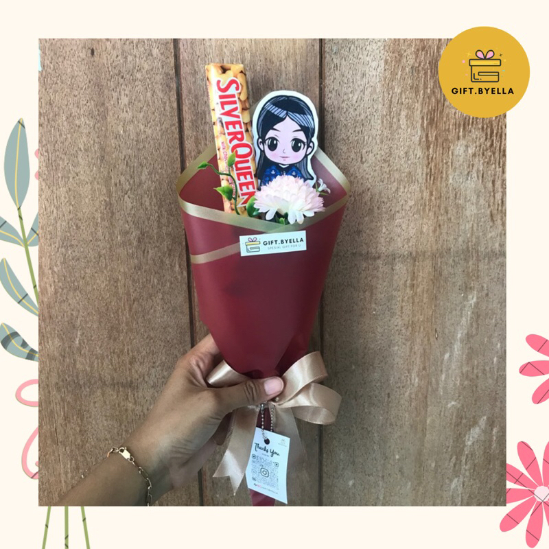 

(TERMURAH) BOUKET SILVERQUEEN SPESIAL GURU| BOUKET COKLAT|IDE KADO