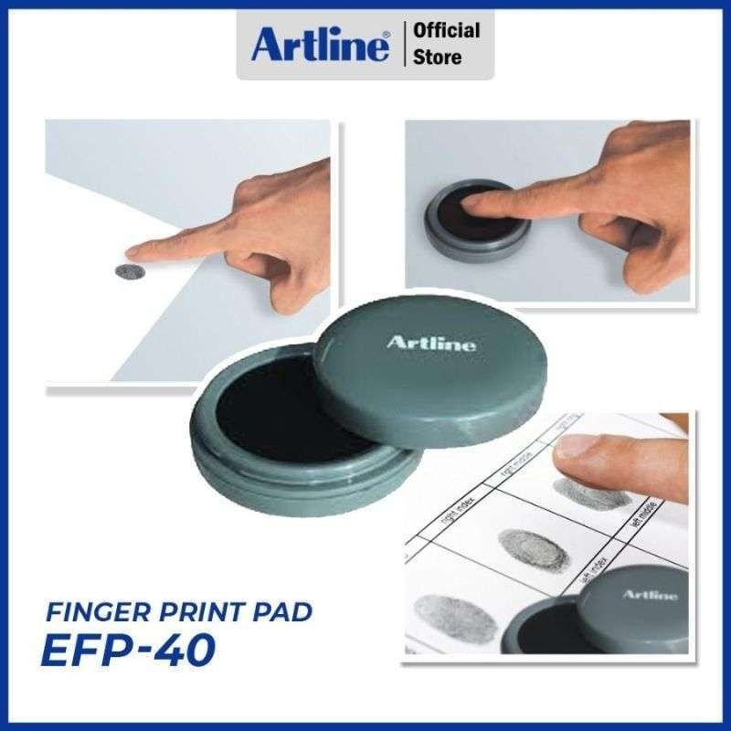 

ARTLINE Fingerprint Pad | Bantalan Fingerprint | Tinta Fingerprint Pad | Stempel Jari | Stamp Pad | Bantalan Sidik Jari