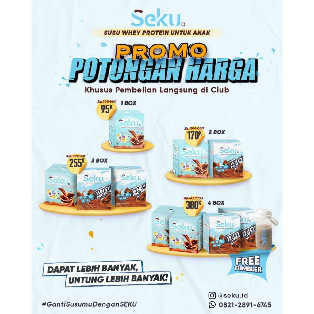 

Susu SEKU Tumbuh Optimal Performace Maksimal