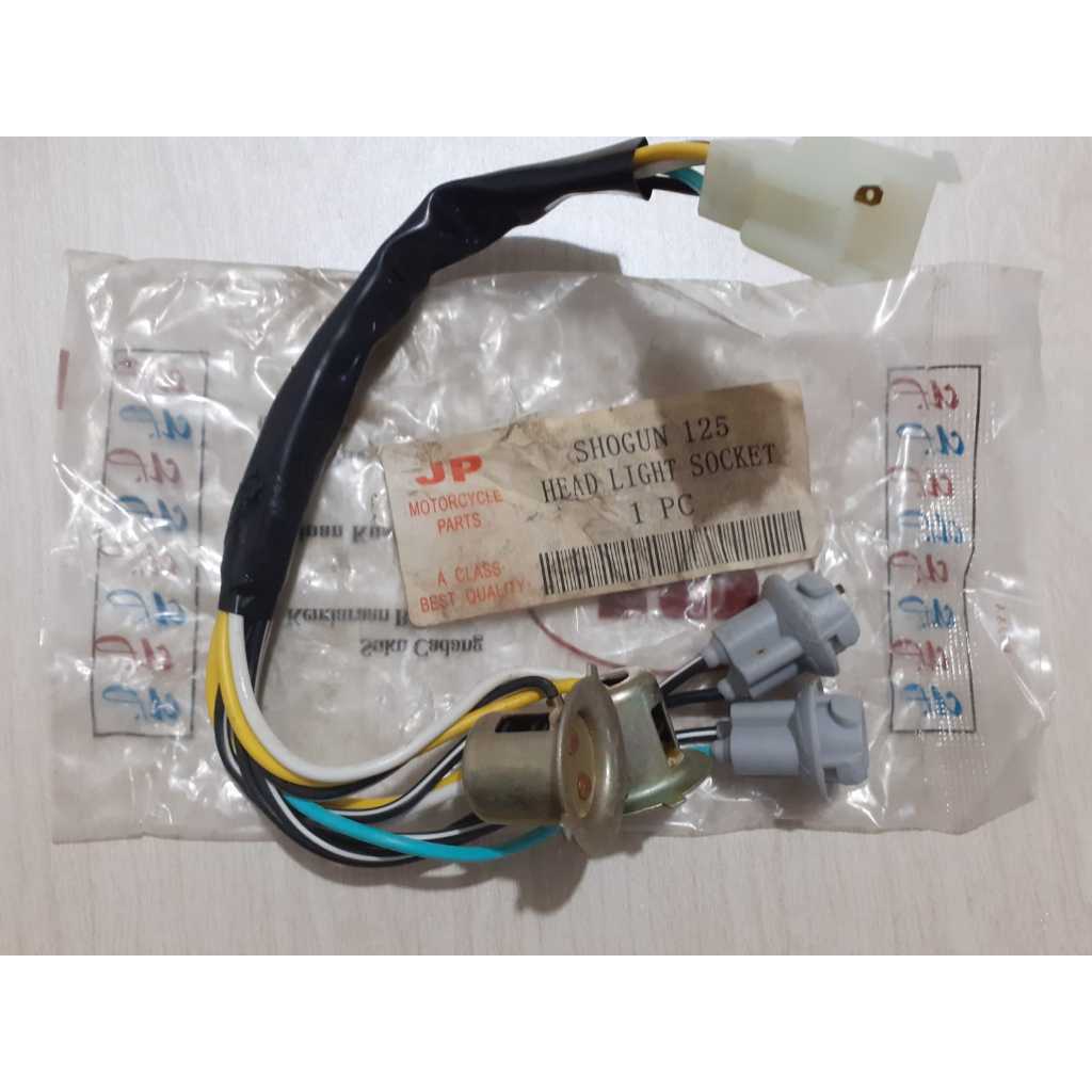 Fitting Lampu Motor Shogun 125 fiting Socket Bulb (merk sesuai Ketersediaan)