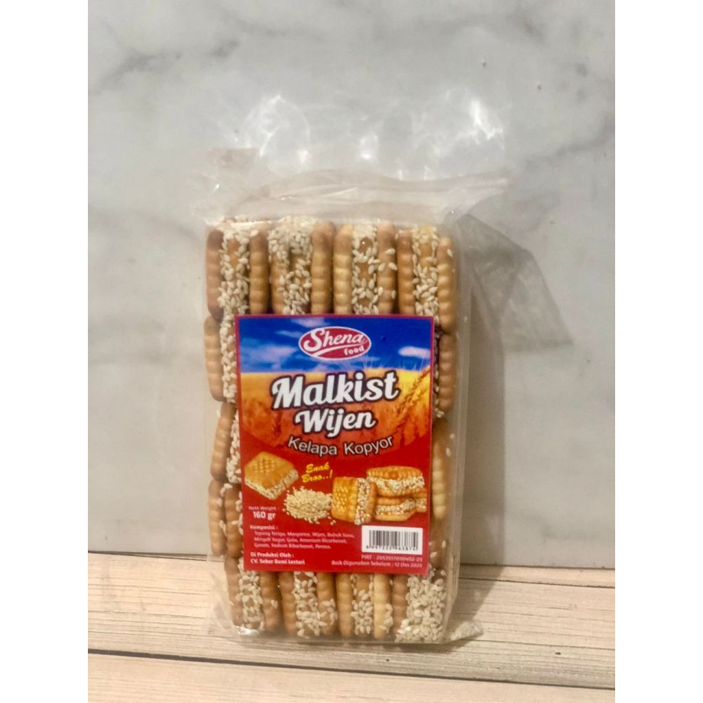 

Malkist Wijen Shena Rasa Kelapa Kopyor