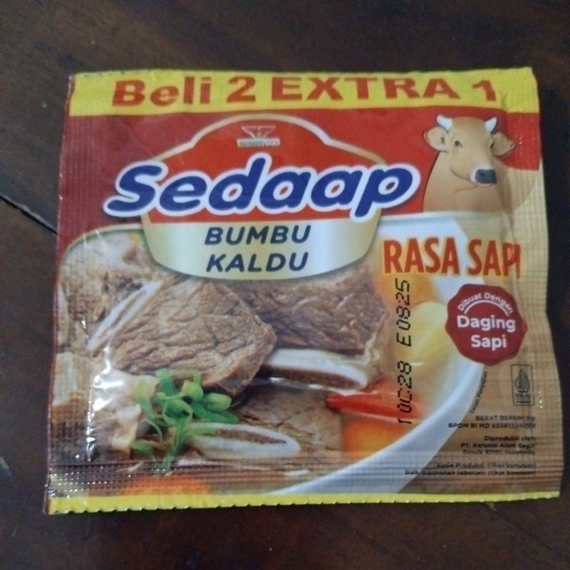 

SEDAAP bumbu kaldu rasa sapi 9gr