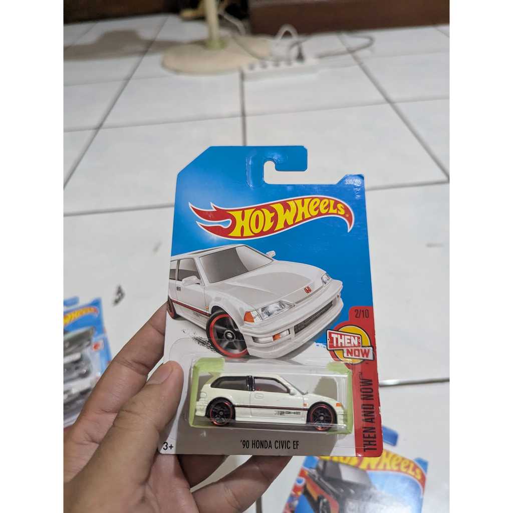 Hot Wheels 90 HONDA CIVIC EF WHITE