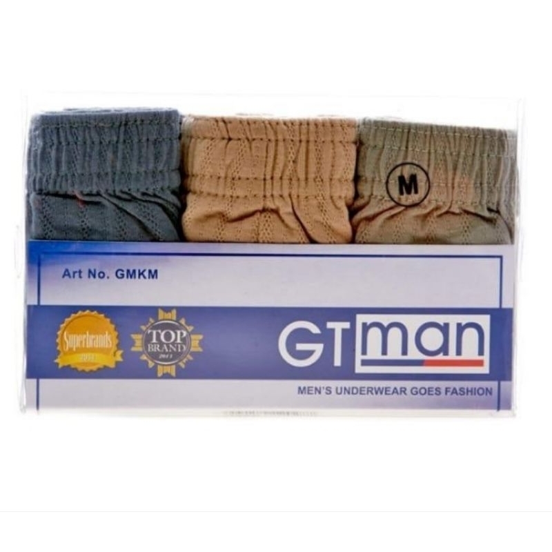 GTman Celana Dalam GMKM Size M 3 pcs