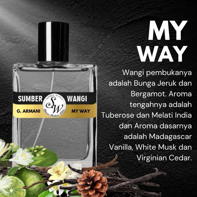 G.A My Way / Parfum Best Seller/ Parfum Bibit/Parfum Unisex