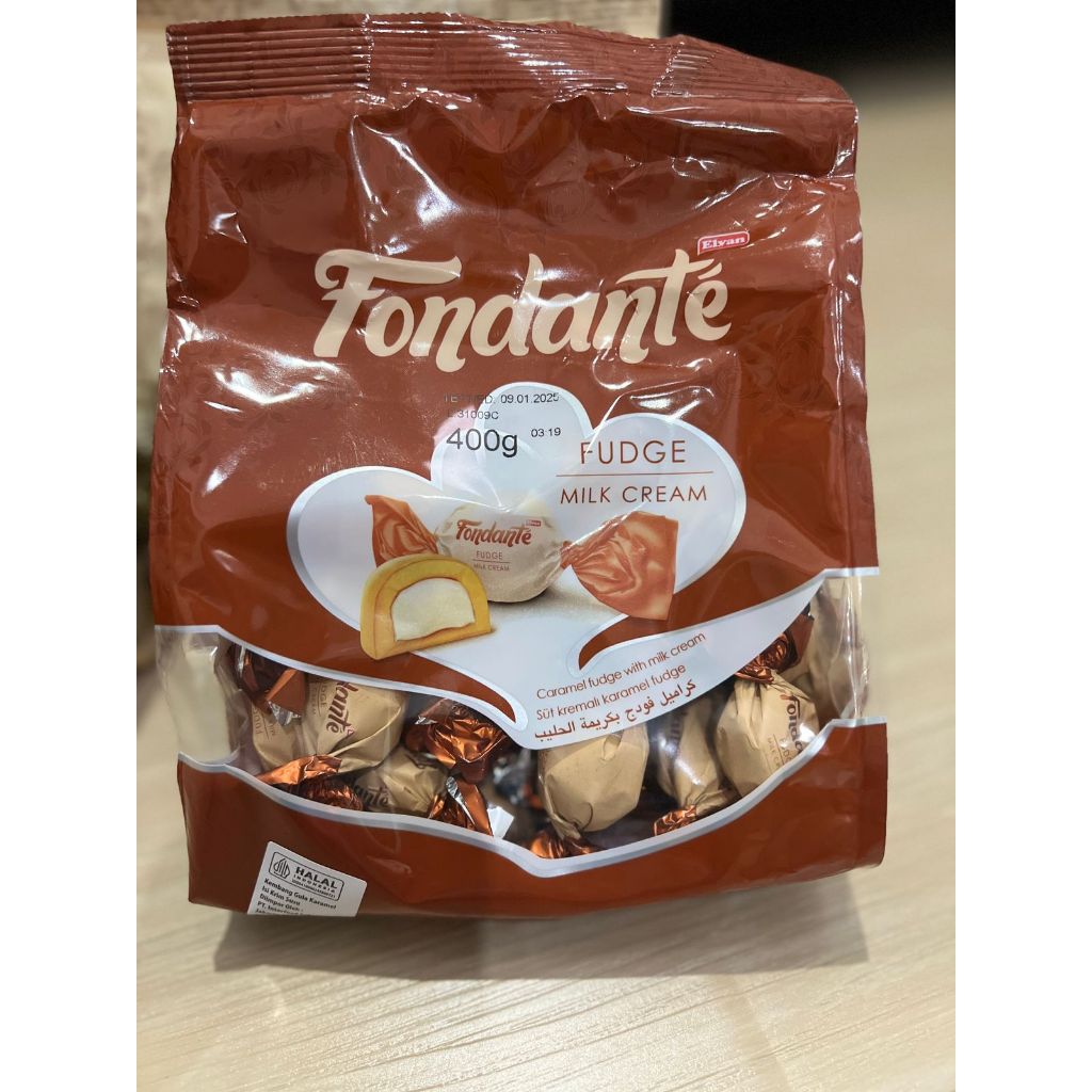 

Elvan Fondante Rasa Fudge Milk Cream 400g