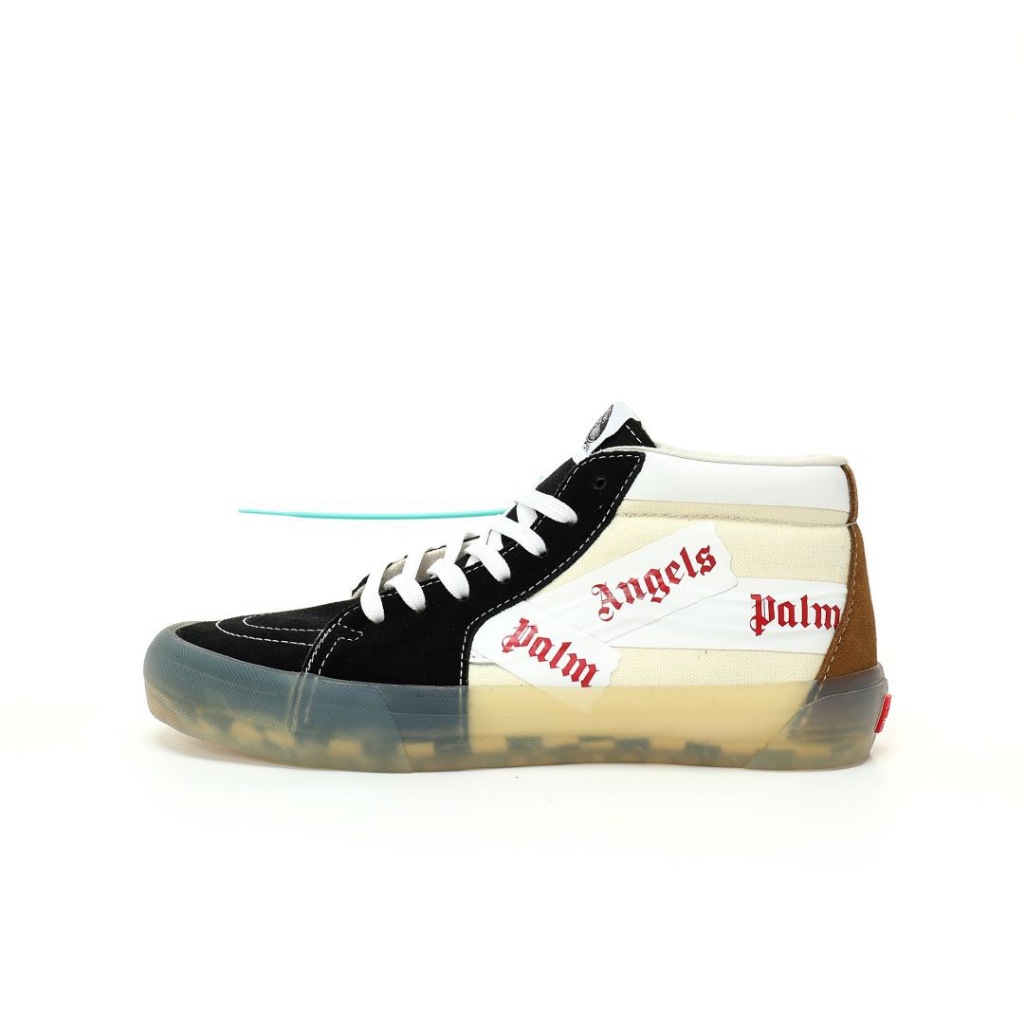 Palm Angels x Vans UA OG Sk8-Mid LX"Black White"