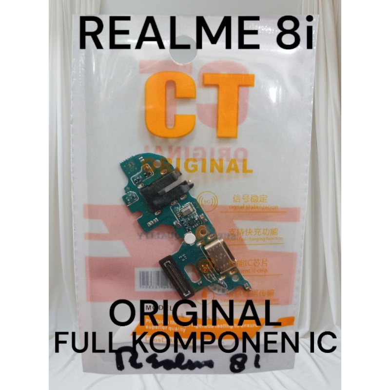 FLEXI ORI CON T/C OPPO REALME 8i+CON H/F+MIC+IC