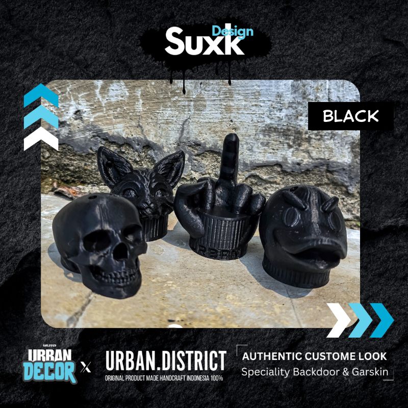 URBAN Decor 3D Tutup Botol 60Ml 3D Design By URBAN DISTRICT