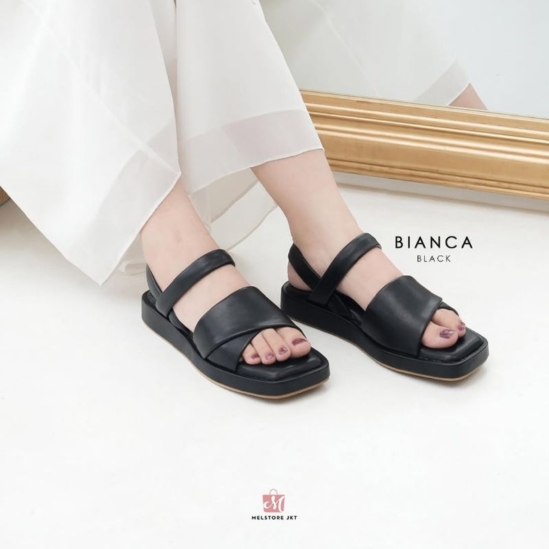 Damelia Melstore Jkt Sandal Wanita Bianca | Sepatu Wanita | Sendal Kekinian