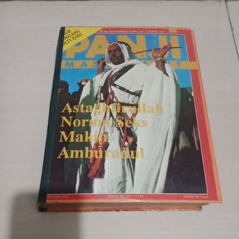 Majalah Bundel PANJI MASYARAKAT th 1991