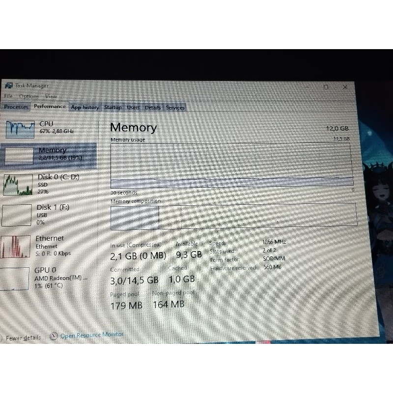 ASUS X441BA AMD-A9 9425 Bekas