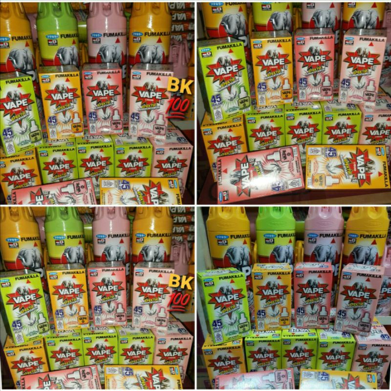 Vape Obat Nyamuk Refil / Vape Bakar Obat Nyamuk / Refil 45 Malam Dan 90 Malam