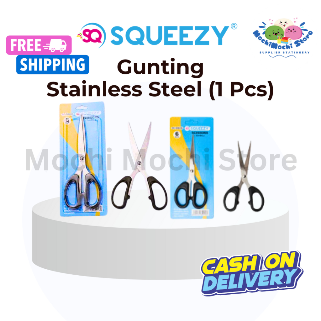 

Gunting Kertas Stainless Steel | Gunting SC-SQ206 | Gunting SC-SQ208 | Gunting Bahan Baja Anti Karat | Scissors Stainless Steel | Scissor 6.0"Inch | Scissor 8.0"Inch | Gunting Besar | Gunting Sedang