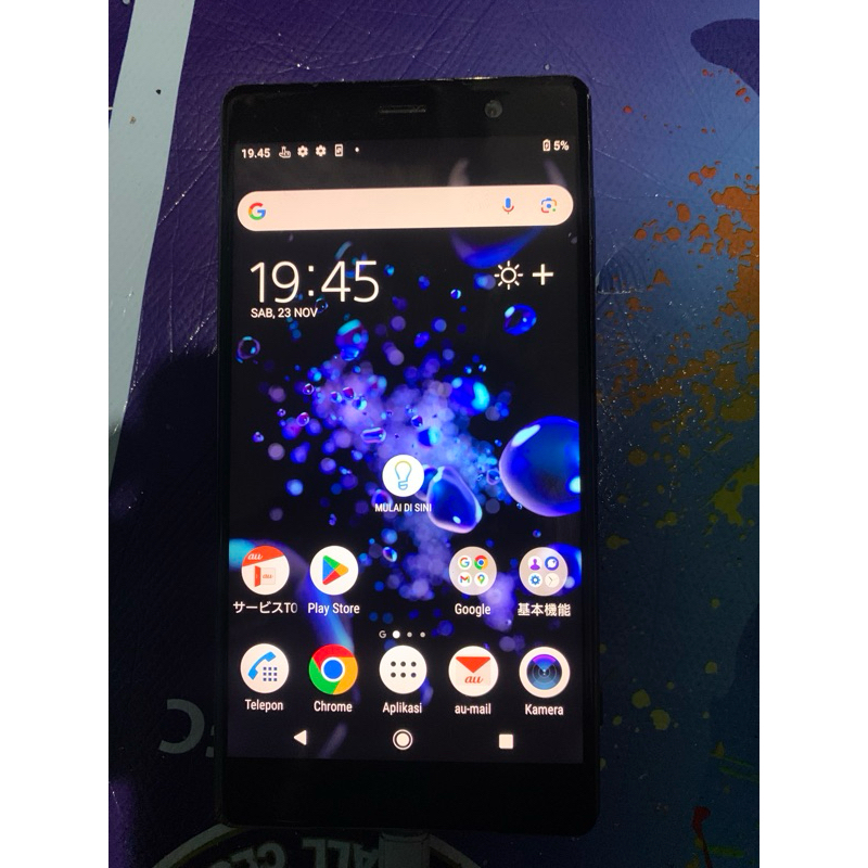 lcd sony xz2 premium ori copotan