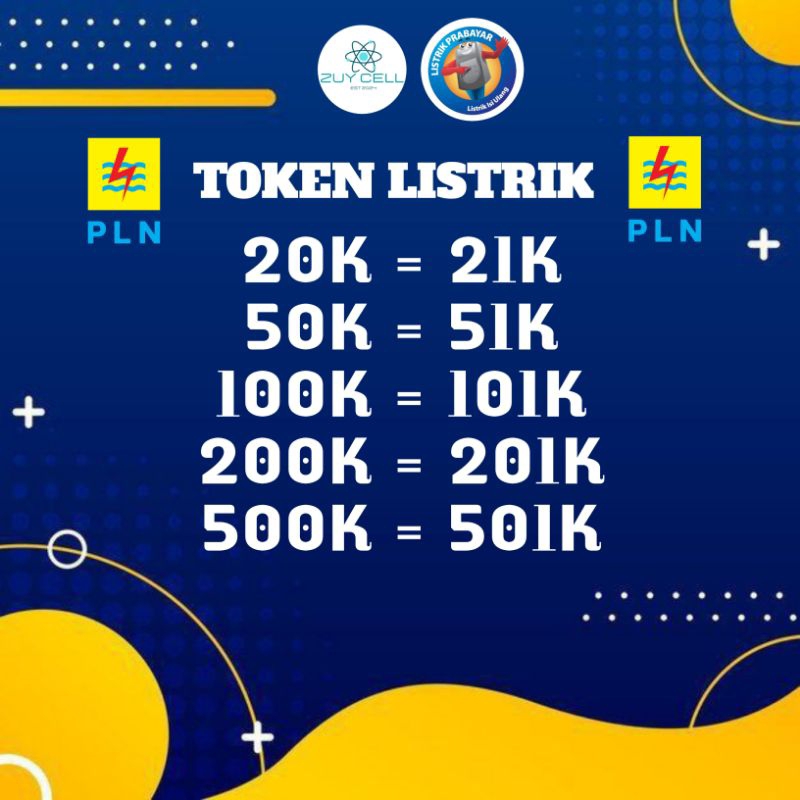 PULSA TOKEN LISTRIK | PULSA LISTRIK 50 | PULSA LISTRIK 20 | PULSA LISTRIK 100 | PULSA TOKEN LISTRIK 