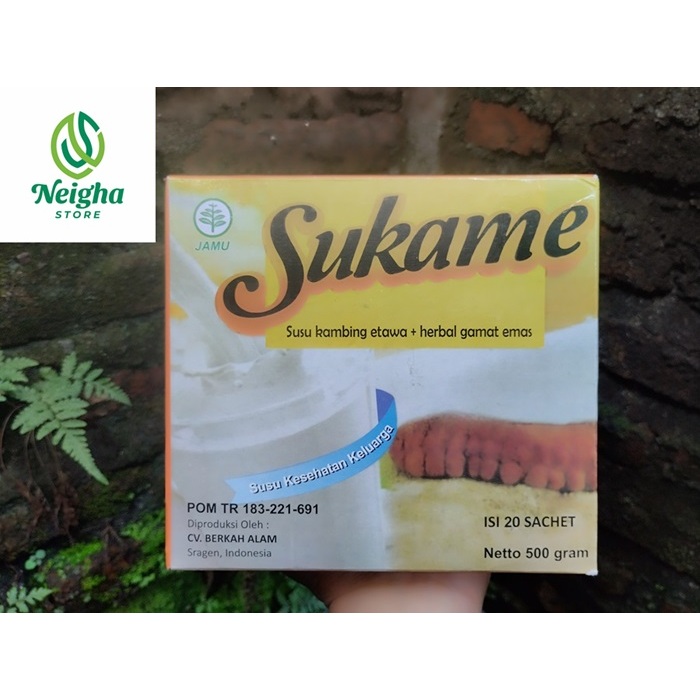 

SUKAME Susu Kambing Etawa - 500 gram Isi 20 Sachet Original
