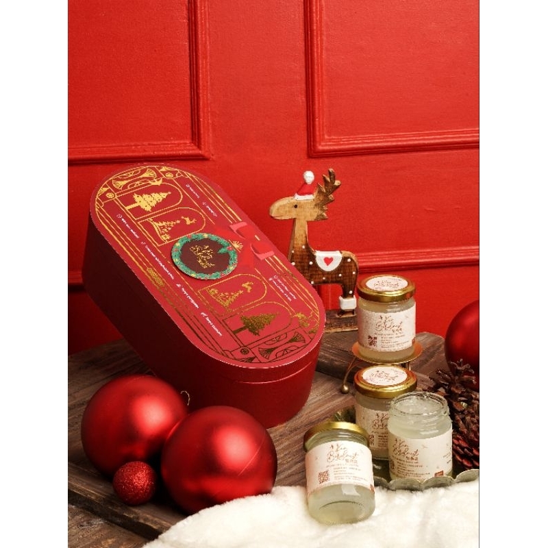 

Christmas Hampers 2024 berisi 4jar Premium Birdnest of 100ml