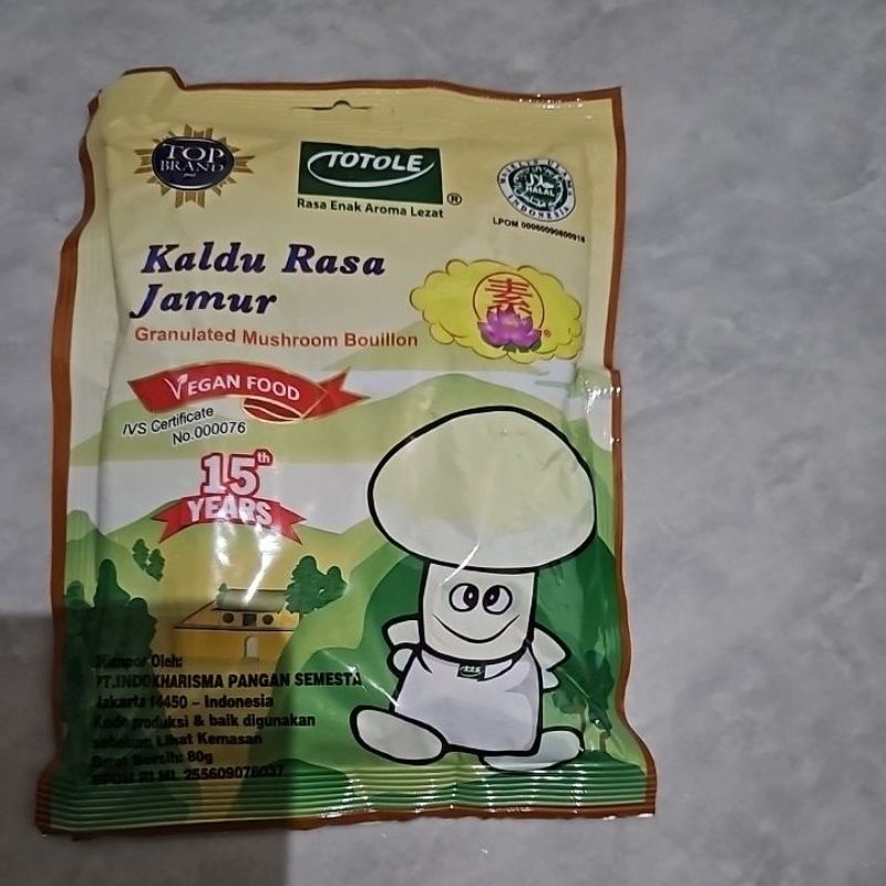 

totole kaldu rasa jamur
