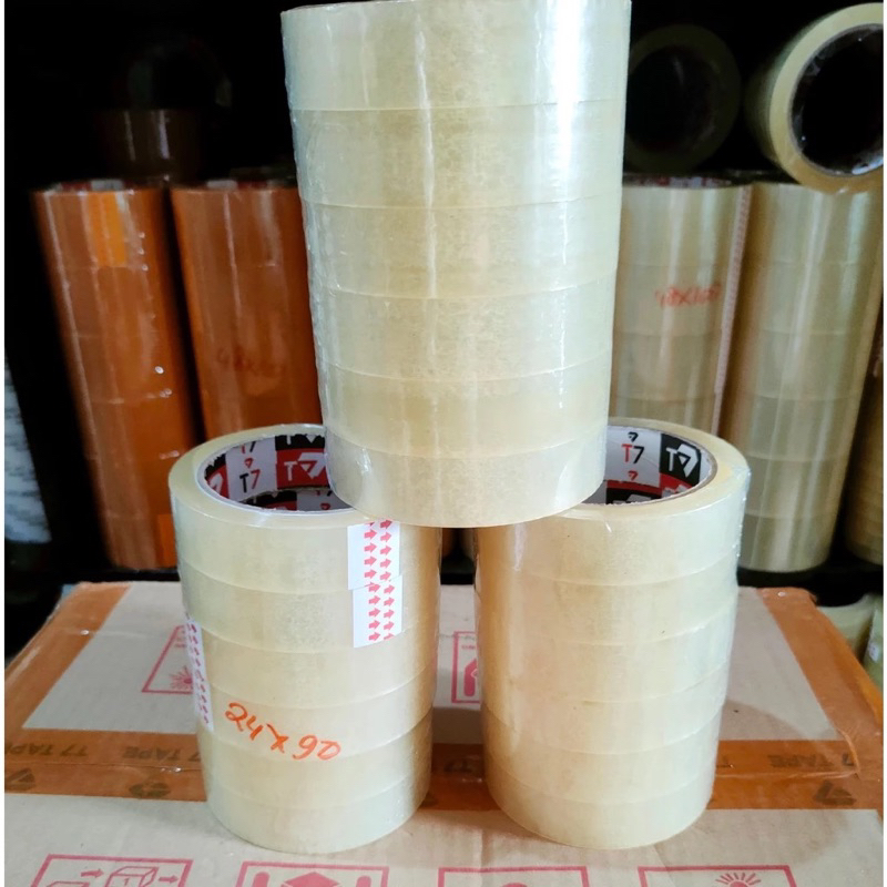 

Lakban Bening 1 Inch 24mm x 90 yard Ecer 1 psc
