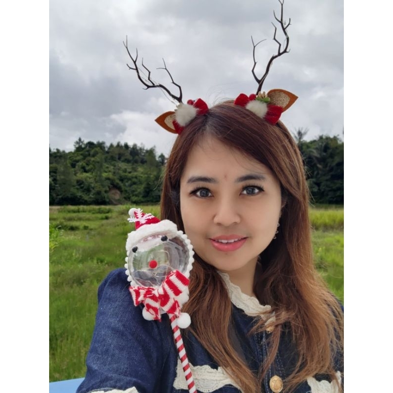 9231,9232- bando natal-bando christmas tanduk rusa led