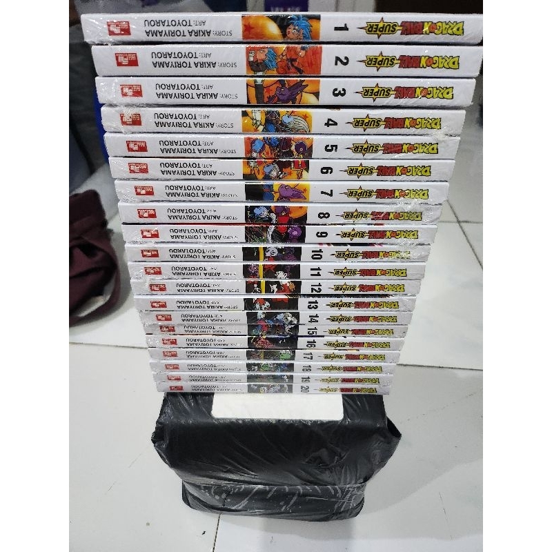 Komik Dragon Ball Super set vol 1-20 segel ori Bahasa Indonesia