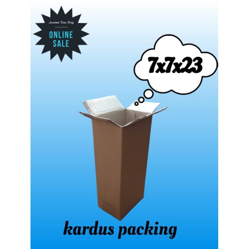 

kardus packing 10x7x23 karton box/kardus mini/kardus murah