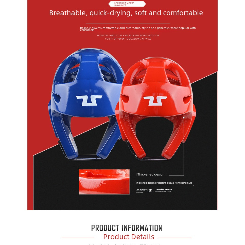 100% original Helm Taekwondo TUSAH, head Guard Taekwondo pelindung kepala. TUSAH EZ Fit Original.