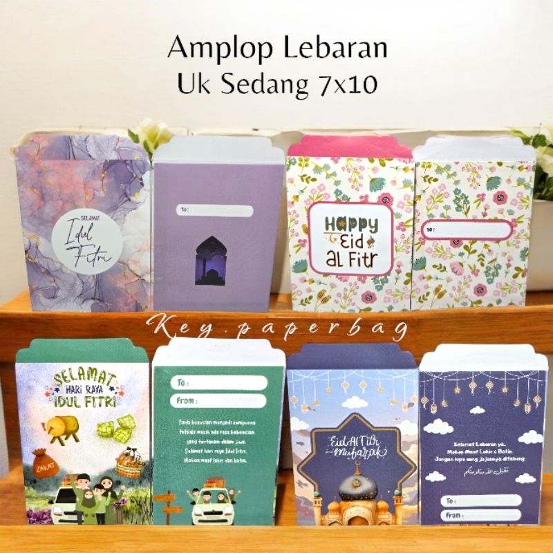 

Amplop Lebaran Sedang Uk 7x10 1 Pak Isi 10 Motif Aesthetic dan Kartun