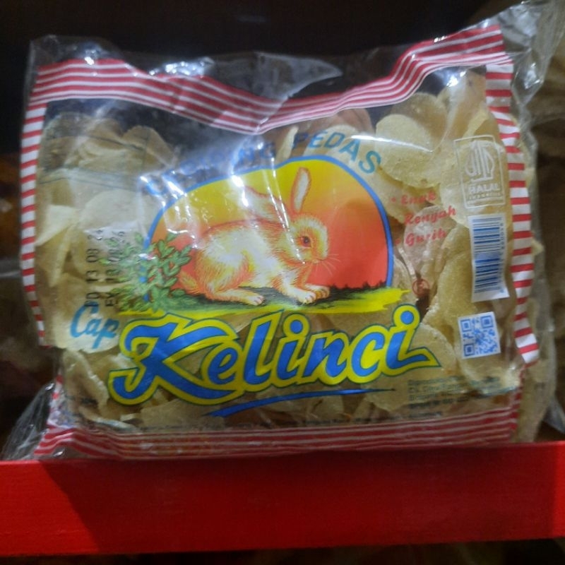 

kerupuk pedas kelinci 250gr