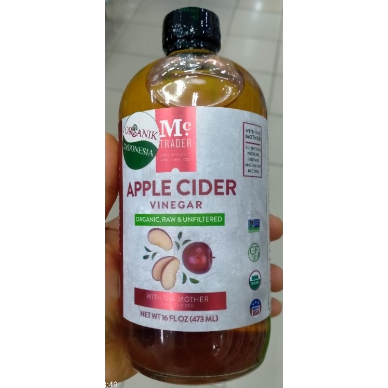 

MC TRADER APPLE CIDER VINEGAR ORGANIC 473ML