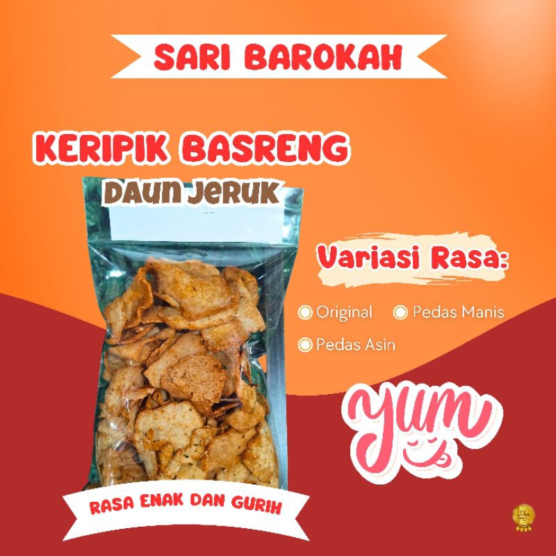 

Keripik Basreng Daun Jeruk
