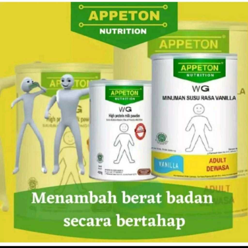 

APPETON WEIGHT GAIN Susu Menambah Berat Badan Premium Original no 1