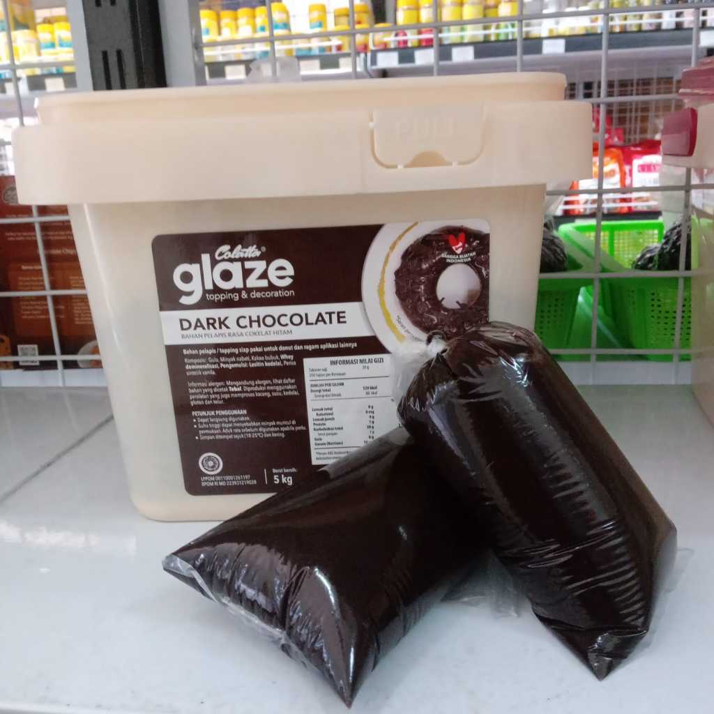 

COLATTA GLAZE Dark Chocolate, Tiramisu repcak 250g