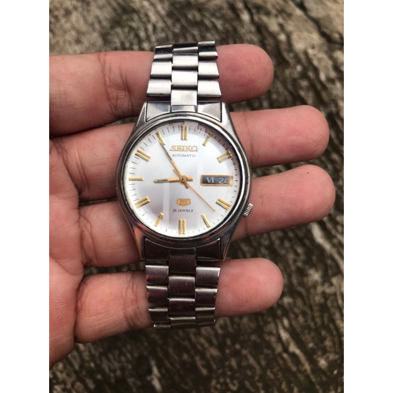 seiko 5 vintage second bekas jam seiko 5 vintage