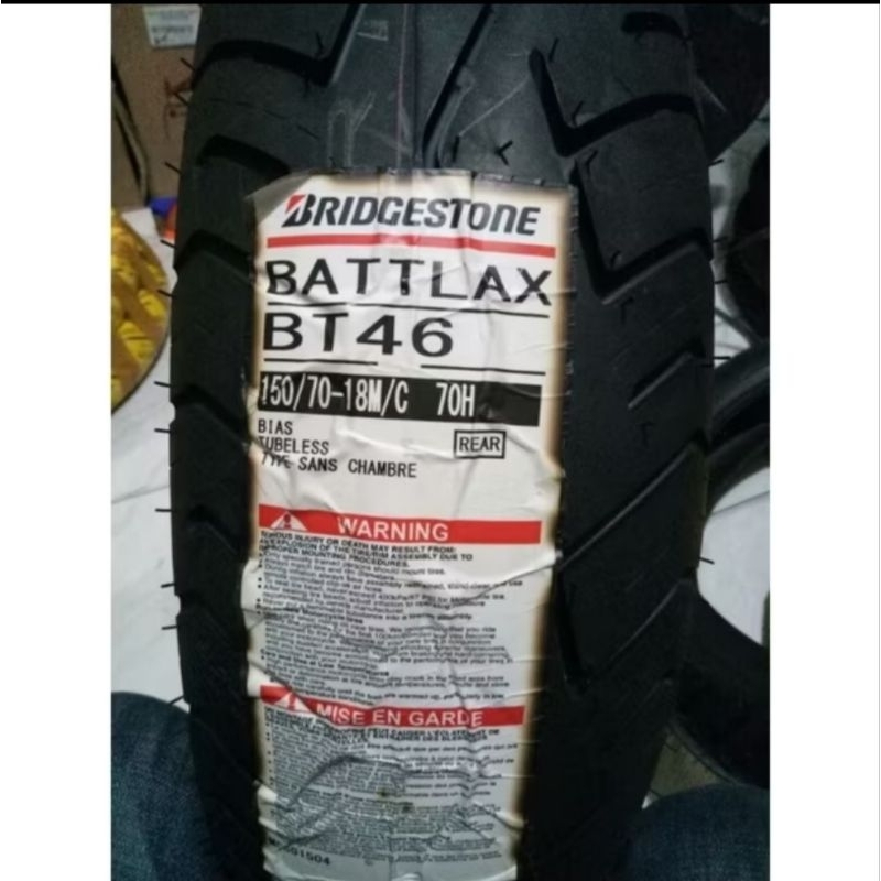 BAN LUAR BATTLAX BT 46 UKURAN 150/70-18