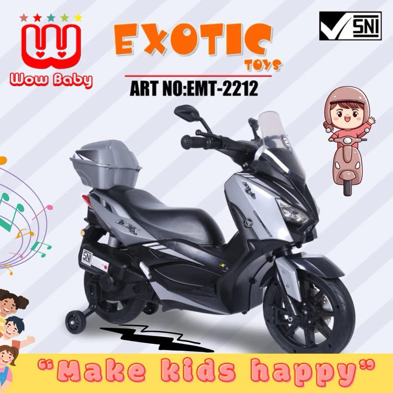 Motor Aki Anak Nmax Terbaru exotic 7712